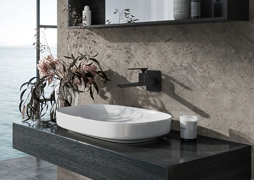 Смеситель для раковины Timo Torne 4372/03SM встраиваемый черный Смеситель для раковины Timo Torne 4372/03SM встраиваемый черный