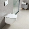 Унитаз подвесной Vincea Bien VT1-51T безободковый, цвет белый, ультратонкое soft-close сиденье Унитаз подвесной Vincea Bien VT1-51T безободковый, цвет белый, ультратонкое soft-close сиденье