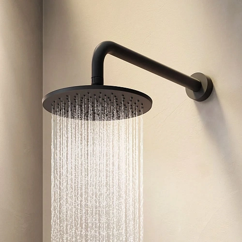 Верхний душ AM.PM Gem F0590022 220 мм, черный Верхний душ AM.PM Gem F0590022 220 мм, черный