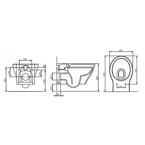 Комплект унитаза BERGES TOP Rimless с инсталляцией NOVUM525 Клавиша смыва L3 хром глянец, сидение ми 045213 Комплект унитаза BERGES TOP Rimless с инсталляцией NOVUM525 Клавиша смыва L3 хром глянец, сидение ми 045213