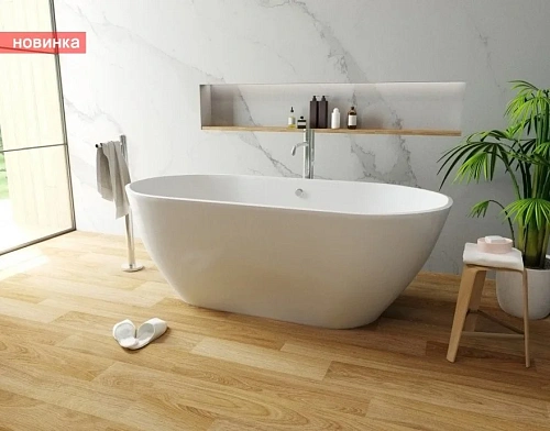 Ванна из искусственного камня Эстет Майами 1680х785 ФР-00003615 Ванна из искусственного камня Эстет Майами 1680х785 ФР-00003615