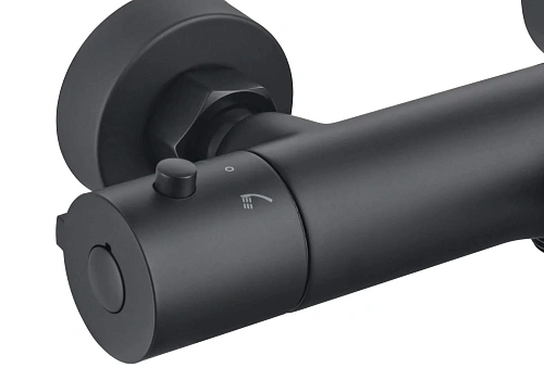 Смеситель для ванны Aquatek ВЕГА AQ1043MB черный матовый Смеситель для ванны Aquatek ВЕГА AQ1043MB черный матовый