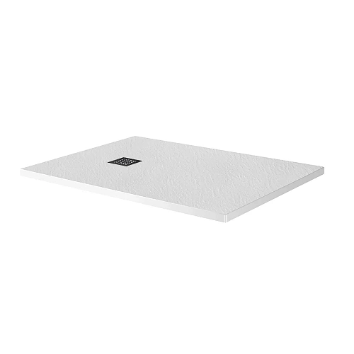 Душевой поддон BelBagno UNO TRAY-MR-UNO-AH-120/80-35-W-CR из искусственного мрамора с сифоном Душевой поддон BelBagno UNO TRAY-MR-UNO-AH-120/80-35-W-CR из искусственного мрамора с сифоном