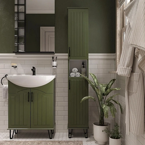 Шкаф-пенал DIWO Сочи 30, зеленый 564001 Шкаф-пенал DIWO Сочи 30, зеленый 564001