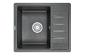 Кухонная мойка Granula 5803, ГРАФИТ, СтандАРТ кварц 580х500 Кухонная мойка Granula 5803, ГРАФИТ, СтандАРТ кварц 580х500