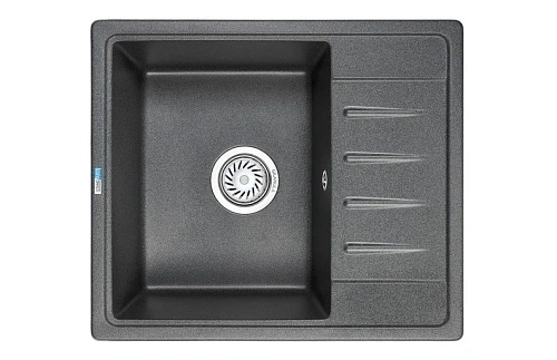 Кухонная мойка Granula 5803, ГРАФИТ, СтандАРТ кварц 580х500 Кухонная мойка Granula 5803, ГРАФИТ, СтандАРТ кварц 580х500