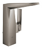 Картинка анонса товара «смеситель для раковины grohe allure brilliant с высоким изливом, сливной гарнитур, темный графит мат 23109al0»