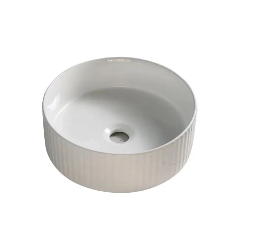 Раковина Sintesi SIN-LVB-APP-410 накладная белая 400x400x125, без отверстия под смеситель Раковина Sintesi SIN-LVB-APP-410 накладная белая 400x400x125, без отверстия под смеситель