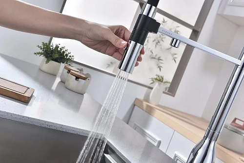 Смеситель для кухни Paulmark Magneto One хром Ma213188-CR Смеситель для кухни Paulmark Magneto One хром Ma213188-CR