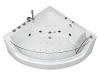 Акриловая ванна GROSSMAN GR-15000 (150x150x59) гидромассажная
