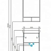 Тумба с раковиной Aquaton Йорк 55 (1A1705K1YOAV0) белый/ясень фабрик Тумба с раковиной Aquaton Йорк 55 (1A1705K1YOAV0) белый/ясень фабрик