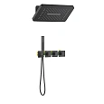 Душевая система Timo Petruma SX-5249/03SM встраиваемая с термостатом черный Душевая система Timo Petruma SX-5249/03SM встраиваемая с термостатом черный