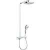 Картинка анонса товара «душевая система hansgrohe raindance select e showerpipe 300 2jet ecosmart 9 л/мин., showertablet sel 27283000.»