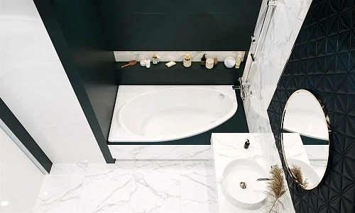 Акриловая ванна Roca Corfu 160x90 асимметричная левая белая 248573000 Акриловая ванна Roca Corfu 160x90 асимметричная левая белая 248573000