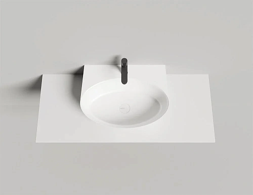 Раковина Salini ALDA WALL 02 покраска по RAL полностью 140312GF 580x450 накладная S-Sense Раковина Salini ALDA WALL 02 покраска по RAL полностью 140312GF 580x450 накладная S-Sense