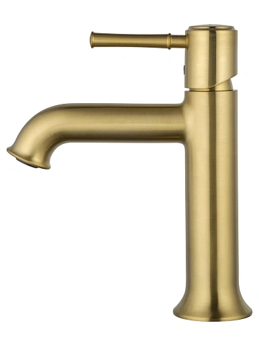 Смеситель для раковины Wonzon & Woghand брашированное золото (WW-88018073-BG) Смеситель для раковины Wonzon & Woghand брашированное золото (WW-88018073-BG)