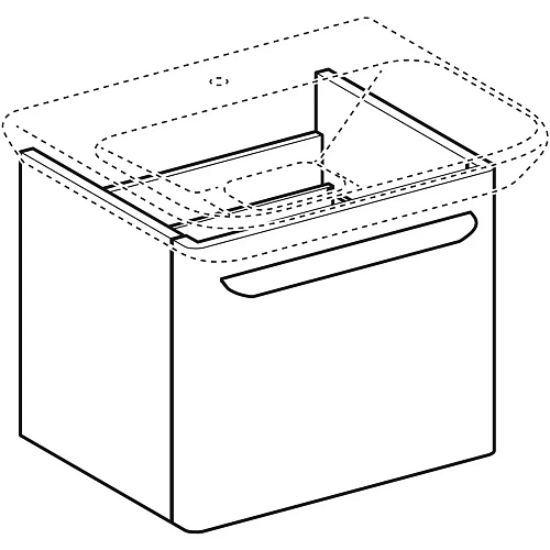Тумба под раковину Geberit MyDay Y824060000 49,5 см Тумба под раковину Geberit MyDay Y824060000 49,5 см