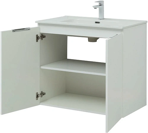 Комплект мебели Aquanet Алвита New 80 2 дверцы, белый матовый 00274207 Комплект мебели Aquanet Алвита New 80 2 дверцы, белый матовый 00274207