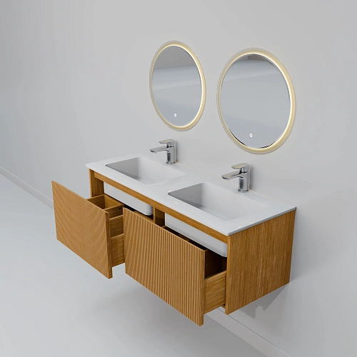 Комплект мебели ArtDecco Elizabeth 120 AEL12W11D2MF белый дуб Комплект мебели ArtDecco Elizabeth 120 AEL12W11D2MF белый дуб