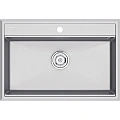 Кухонная мойка Paulmark STEPIA 80 PM117551-GRM , серый металлик, 750х510 Кухонная мойка Paulmark STEPIA 80 PM117551-GRM , серый металлик, 750х510