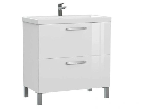 Тумба под раковину Cersanit MELAR 80 (SU-MEL-CM80) напольная для COMO 80 белый 64130 Тумба под раковину Cersanit MELAR 80 (SU-MEL-CM80) напольная для COMO 80 белый 64130