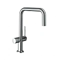 Смеситель для кухни Hansgrohe U 220, с запорным вентилем, 1jet 72807000, хром Смеситель для кухни Hansgrohe U 220, с запорным вентилем, 1jet 72807000, хром