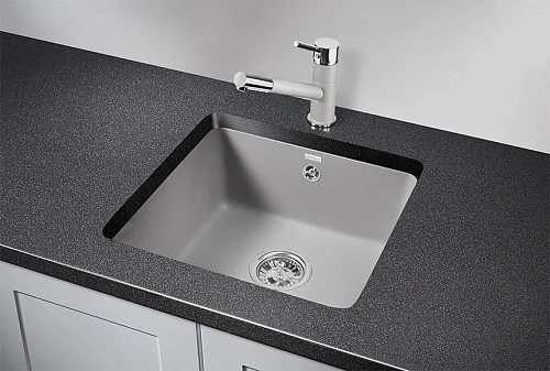 Кухонная мойка Granula 3601, АЛЮМИНИУМ, кварц 415х455 Кухонная мойка Granula 3601, АЛЮМИНИУМ, кварц 415х455