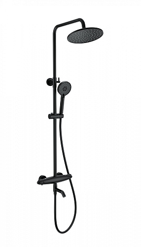 Душевая система Wonzon & Woghand с термостатом, черный матовый (WW-B3031-A1-MB) Душевая система Wonzon & Woghand с термостатом, черный матовый (WW-B3031-A1-MB)