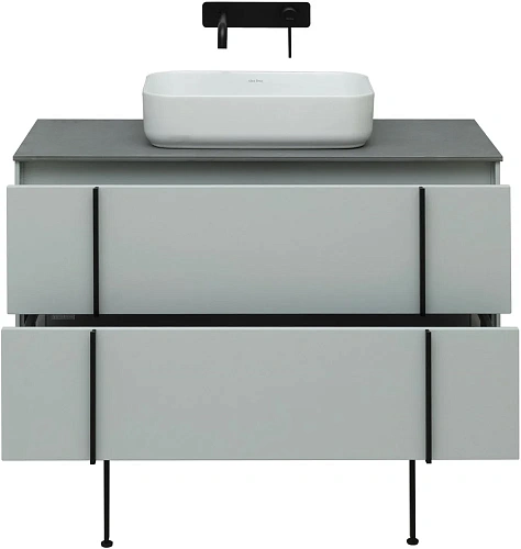 Тумба под раковину Allen Brau Reality 1.32007.PWM 100 рapyrus white matt Тумба под раковину Allen Brau Reality 1.32007.PWM 100 рapyrus white matt