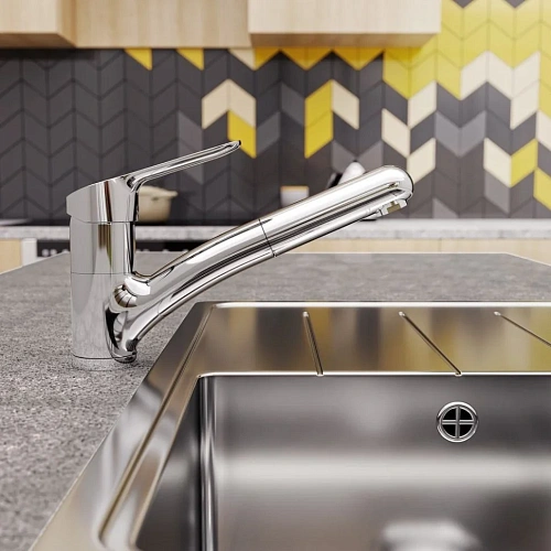 Смеситель для кухни Ideal Standard CERAFLEX BC143AA Смеситель для кухни Ideal Standard CERAFLEX BC143AA