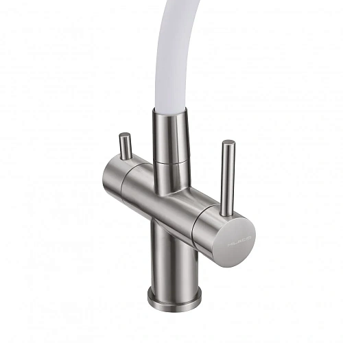 Смеситель для кухни Milacio Ultra 560 (MCU.560.SSW) под фильтр, нержавеющая сталь Смеситель для кухни Milacio Ultra 560 (MCU.560.SSW) под фильтр, нержавеющая сталь