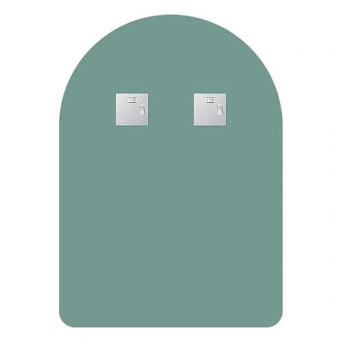 Зеркало Evoform Primary BY 0007 50х70 см со шлифованной кромкой Зеркало Evoform Primary BY 0007 50х70 см со шлифованной кромкой