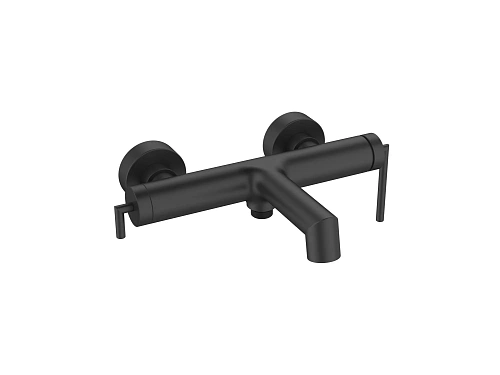 Смеситель для ванны BelBagno ACQUA ACQUA-VASM-NERO черный матовый Смеситель для ванны BelBagno ACQUA ACQUA-VASM-NERO черный матовый