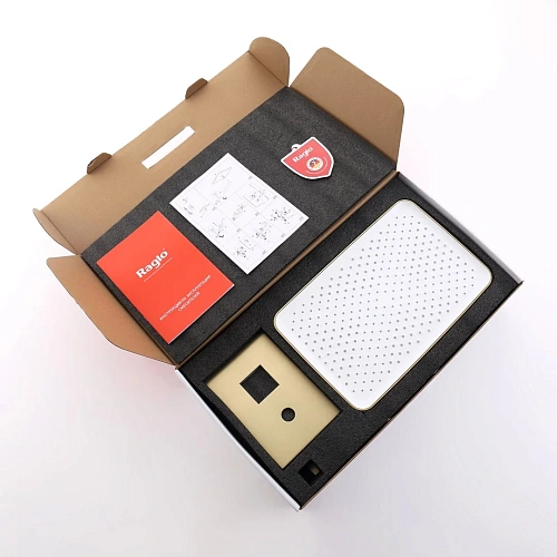 Душевая система Raglo R01.27.03 встраиваемая, золотой сатин Душевая система Raglo R01.27.03 встраиваемая, золотой сатин