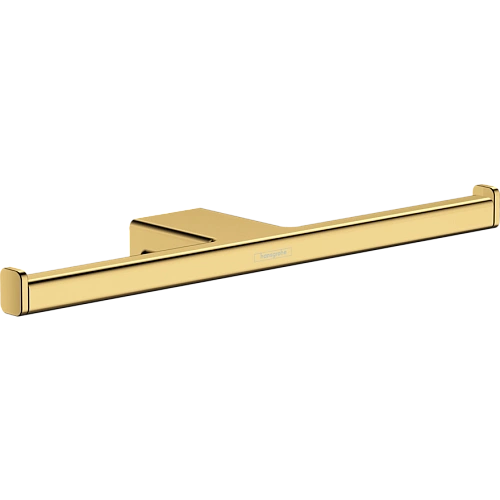 Держатель туалетной бумаги Hansgrohe AddStoris 41748990, полированное золото Держатель туалетной бумаги Hansgrohe AddStoris 41748990, полированное золото