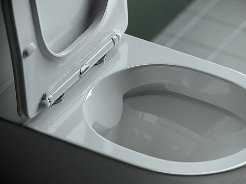 Чаша напольного унитаза Ceramica Nova STAR Rimless CN1904-B белый с сиденьем Чаша напольного унитаза Ceramica Nova STAR Rimless CN1904-B белый с сиденьем