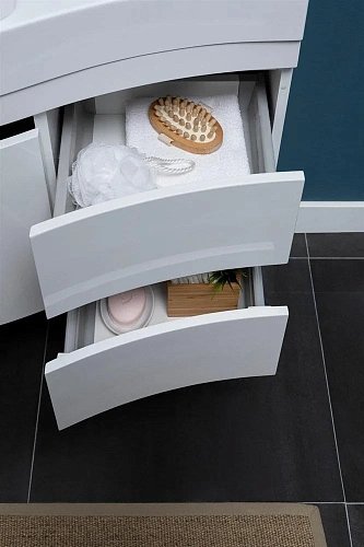 Комплект мебели Aquanet Опера 115 L белый (2 дверцы 2 ящика) 00169414 Комплект мебели Aquanet Опера 115 L белый (2 дверцы 2 ящика) 00169414