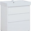 Тумба под раковину Aquanet Nova Lite 75 белый глянец (3 ящика) 00302472 Тумба под раковину Aquanet Nova Lite 75 белый глянец (3 ящика) 00302472