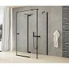 Душевой уголок NEW TRENDY REFLEXA BLACK L 80x80x200 EXK-1345 (черный) Душевой уголок NEW TRENDY REFLEXA BLACK L 80x80x200 EXK-1345 (черный)