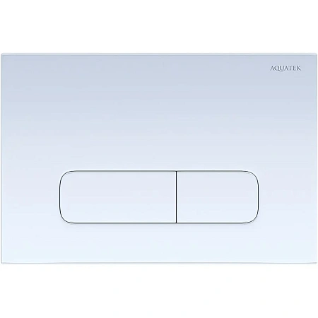 Клавиша смыва Aquatek белая (клавиши прямоугольные) KDI-0000013 Клавиша смыва Aquatek белая (клавиши прямоугольные) KDI-0000013