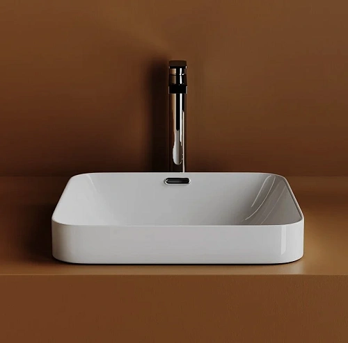 Раковина Ceramica Nova Element CN6077 встраиваемая сверху 438x438x172 мм белый Раковина Ceramica Nova Element CN6077 встраиваемая сверху 438x438x172 мм белый