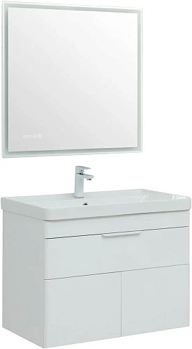 Тумба под раковину Aquanet Ирис new 815 белый глянец (1 ящик, 2 дверцы) 00310150 Тумба под раковину Aquanet Ирис new 815 белый глянец (1 ящик, 2 дверцы) 00310150