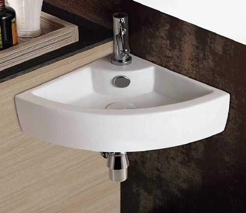 Раковина CeramaLux 9067B накладная/подвесная, белый Раковина CeramaLux 9067B накладная/подвесная, белый