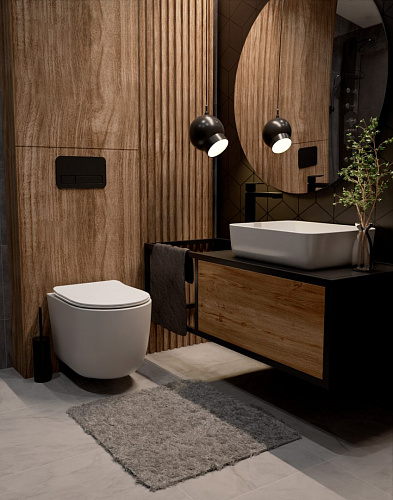 Смеситель для раковины AQUAme Parma AQM6614MB Черный матовый Смеситель для раковины AQUAme Parma AQM6614MB Черный матовый