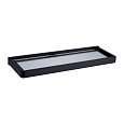 Полка ABBER Westen AA1759B стеклянная черная матовая Полка ABBER Westen AA1759B стеклянная черная матовая