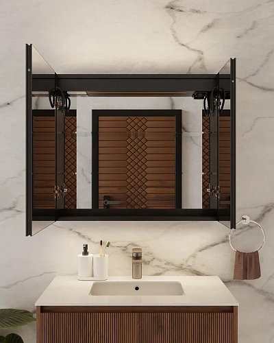 Зеркальный шкаф ArtDecco Winter Glamour 80 AWG08070MC с подсветкой Зеркальный шкаф ArtDecco Winter Glamour 80 AWG08070MC с подсветкой