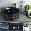 Раковина Gid Bm969 53334 накладная черная матовая 41x41x18 Раковина Gid Bm969 53334 накладная черная матовая 41x41x18