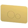 Клавиша смыва Remer RB810DO, золото глянцевое