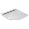 Картинка анонса товара «душевой поддон cezares tray-as-r-80-30-w 800x800 искусственный камень, белый»