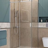 Душевой уголок BelBagno SOFT_CLOSE-2-AH-1-100/90-C-Cr 100x90 см, профиль хром, стекло прозрачное Душевой уголок BelBagno SOFT_CLOSE-2-AH-1-100/90-C-Cr 100x90 см, профиль хром, стекло прозрачное